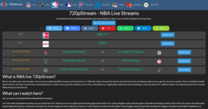 720pstream sports