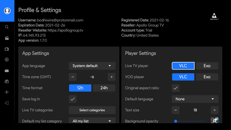One of the best features within the Apollo Group TV service is the ability to add channels to Favorites.