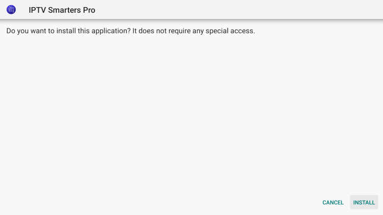 Click Install xtream codes