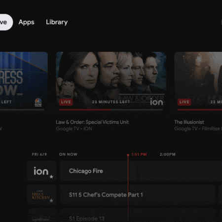 Google TV’s Live Tab Extended with 800+ Free Channels