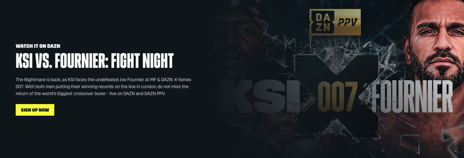 How to Stream KSI vs Joe Fournier - DAZN