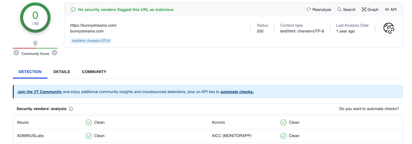 Is Bunnystreams IPTV Safe?