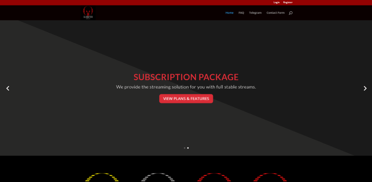 Prior to using the Gladiator Hosting IPTV service, you will need to register for an account on their official website.