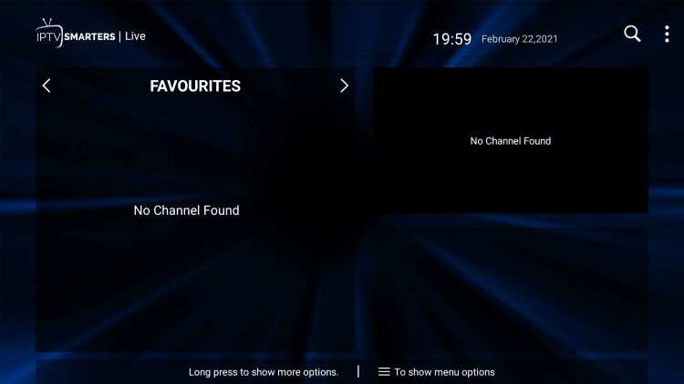 That's it! You can now add/remove channels from Favorites within limitless iptv