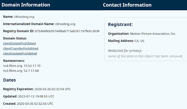 The latter operated under the brand name CK Servers and was also brought under MPA/ACE control on Friday.