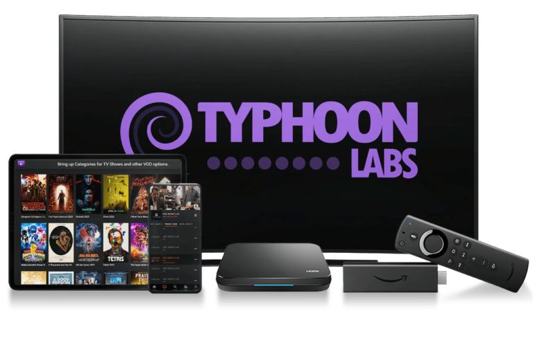 Typhoon Labs is a popular IPTV service used by thousands of customers.