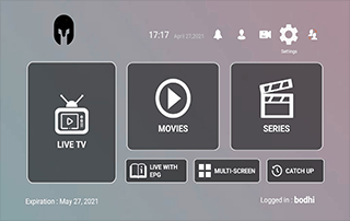 gladiator hosting iptv