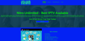 Nitro TV IPTV: Enjoy 8,000+ Live Channels at $20 per Month