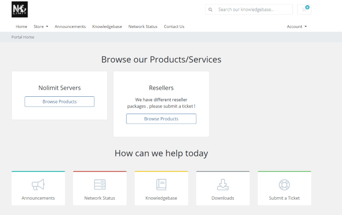 nolimit servers website