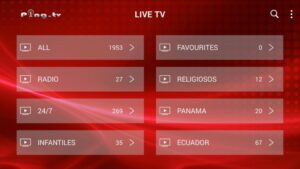 ping iptv channels