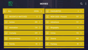 reactive iptv movies