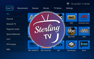 sterling tv