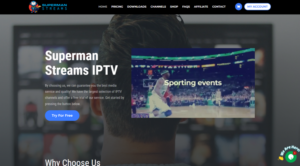 Superman Streams IPTV: Unlimited Entertainment with 3,000 Channels at an Affordable Price