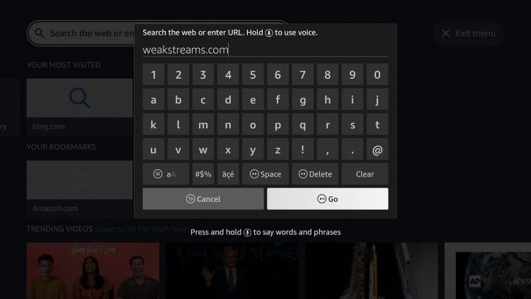 weakstreams sports site