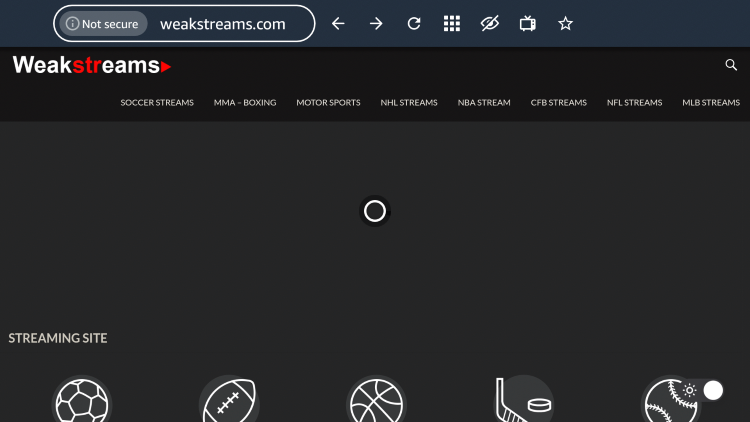 weakstreams website